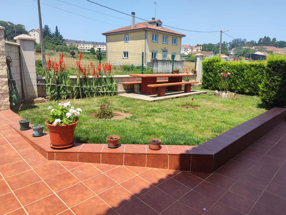 Apartamentos Turisticos Lemos Pedrouzo Zewnętrze zdjęcie